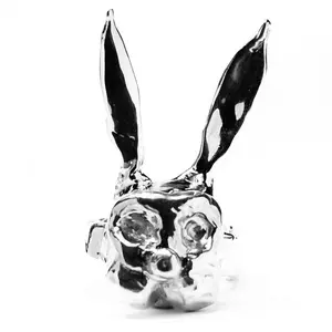 Donnie Darko Silver Skull Bunny Head Statement Ring