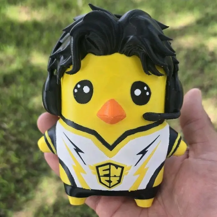 5-Inch Fortnite Inspired 3D Printed Pollo Sprite Collectible Figure