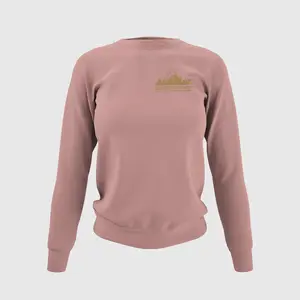 Detroit Skyline - Women's Crew Neck Sweatshirt Fit Fleece
