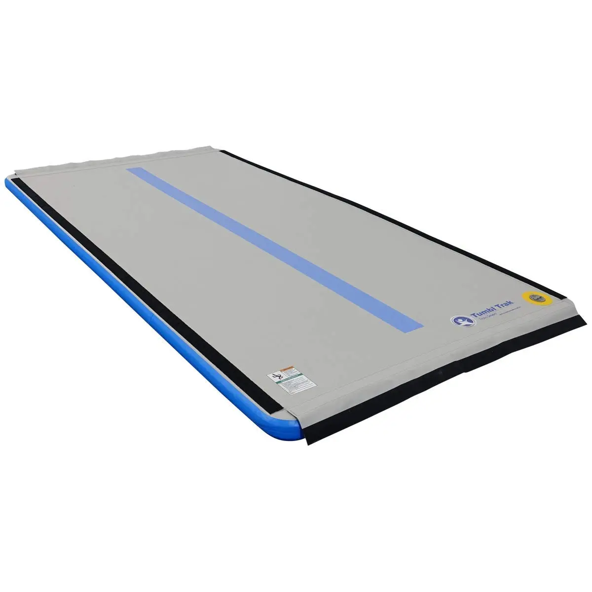 Tumbl Trak Inflatable Gymnastics Mat - Blue, 6m(Approx 20ft) Gymnastics Equipment for Tumbling & Athletic Training Floor Use, Athletic Training Tumbling Mats, Floor Tumbling Mats