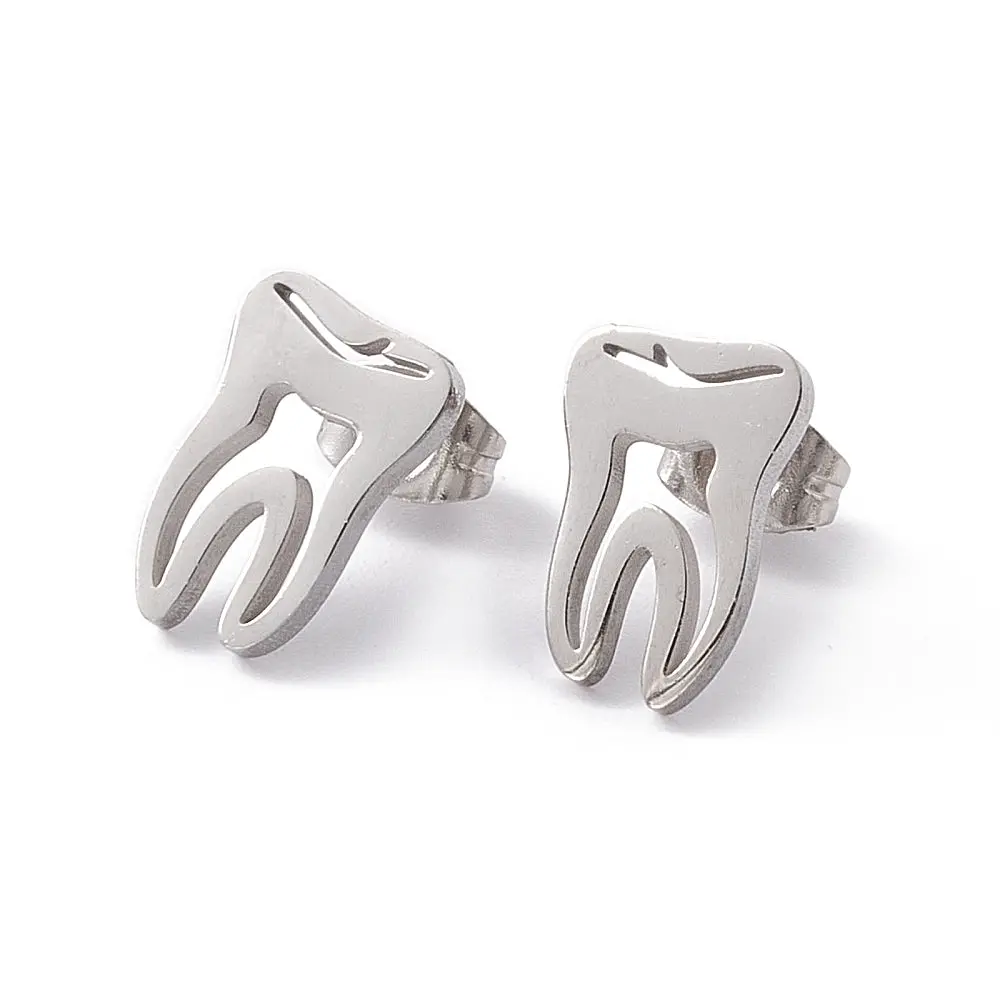Teeth Stud Earrings