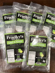 Frankys Carne Seca Lime and Pepper