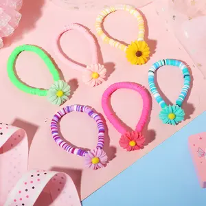 PinkSheep Bracelets for Teen Girls,12PC Friendship Bracelets Heishi Bracelet Summer Stretch Surfer Stackable Beach Bracelets for Women,Girls Bracelets 10-12 Years Old