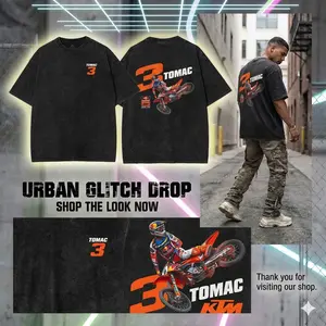 Eli Tomac Motocross Shirt | Supercross KTM Racing | Motorcross Supercross | Monster Energy