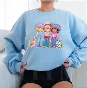 70s Cartoon Shirt, Nostalgia Friends Strawberry Shortcake Shirt, Cute Unisex Tshirt TRU