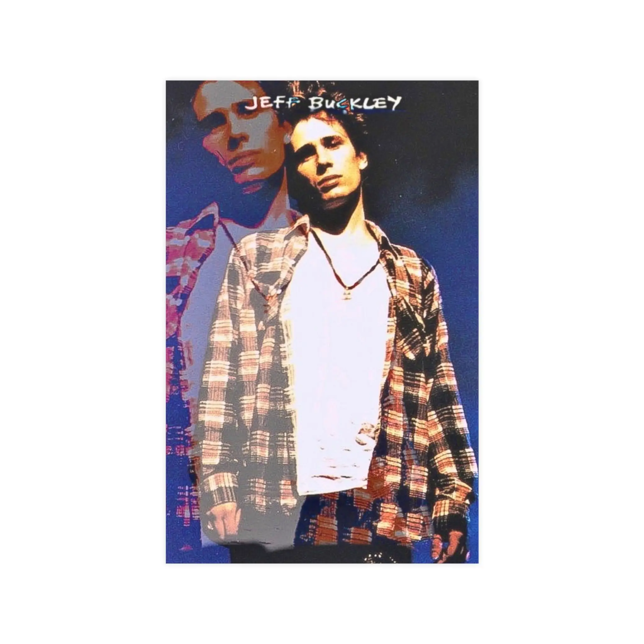 Jeff Buckley in the 90s inspired poster print
