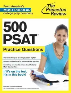 USED-500 PSAT Practice Questions (College Test Preparation) by Princeton Review (Paperback)