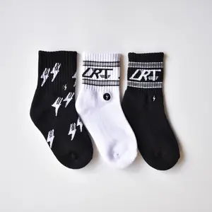 Little Rad Things 3-Pack Classic Rock Socks - Comfortable and Stylish Footwear for Everyday Wear