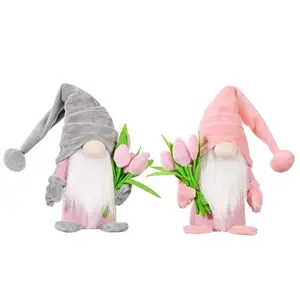 2Pcs Gnome Plush Decoration Ornaments Fall Gnome Doll Ornament for Holiday Decor[1.13]