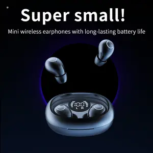 Mini Invisible Headphones Bluetooth 5.4 True Wireless In-Ear Earphones sport Audio Earbud audifonos bluetooth wireless headphones noise cancelling headphones gamingheadset