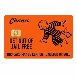get out of jail free credit card skin