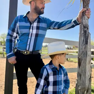 1 long sleeve Blue/white (ESTILO BAYARD) Shirt