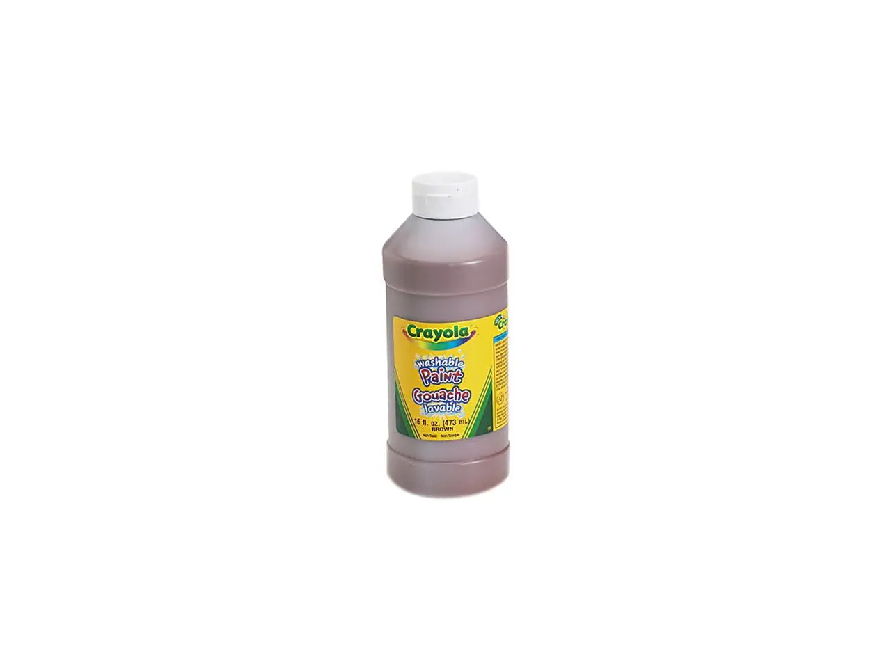 Washable Paint, Brown, 16 Oz Washable Paint, Brown, 16 Oz