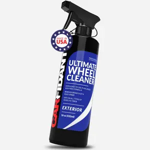Carfidant Ultimate Wheel and Tire SprayCleaner - Non-Acidic, Save For All Wheels and Rims Cleaner - Easily Remove Brake Dust and Resilient Dirt