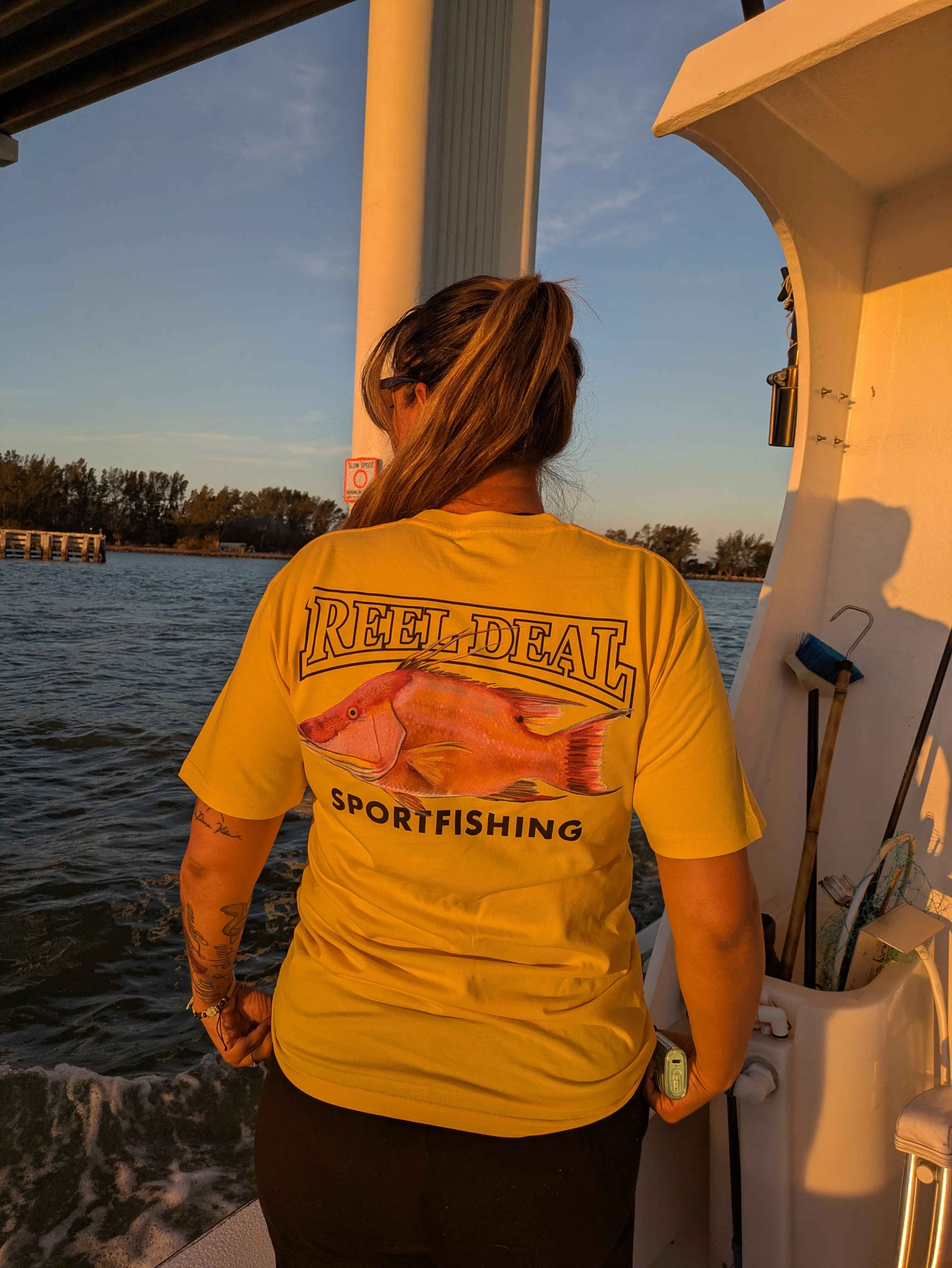 Reel Deal Hogfish Unisex Tshirt Casual Top