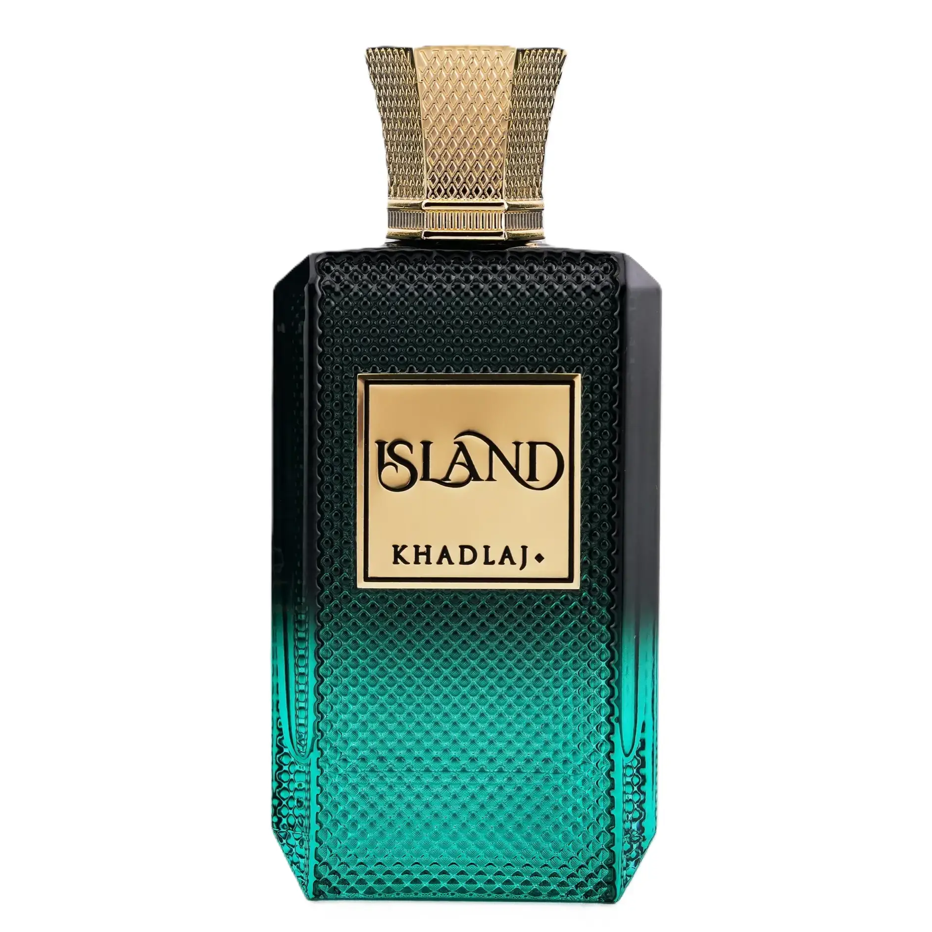 Khadlaj Island Extrait de Parfum Spray 3.4oz Unisex Tropical Fragrance, Bergamot Coconut Pineapple Sandalwood Amber Long Lasting Pure Perfume