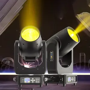 SHEHDS 311W Beam 14R Moving Head Stage Light - 7000K 13 Gobos 2 Prisms Linear Zoom Frost Rainbow Wheel DMX512 for Party Disco Concert & Entertaining