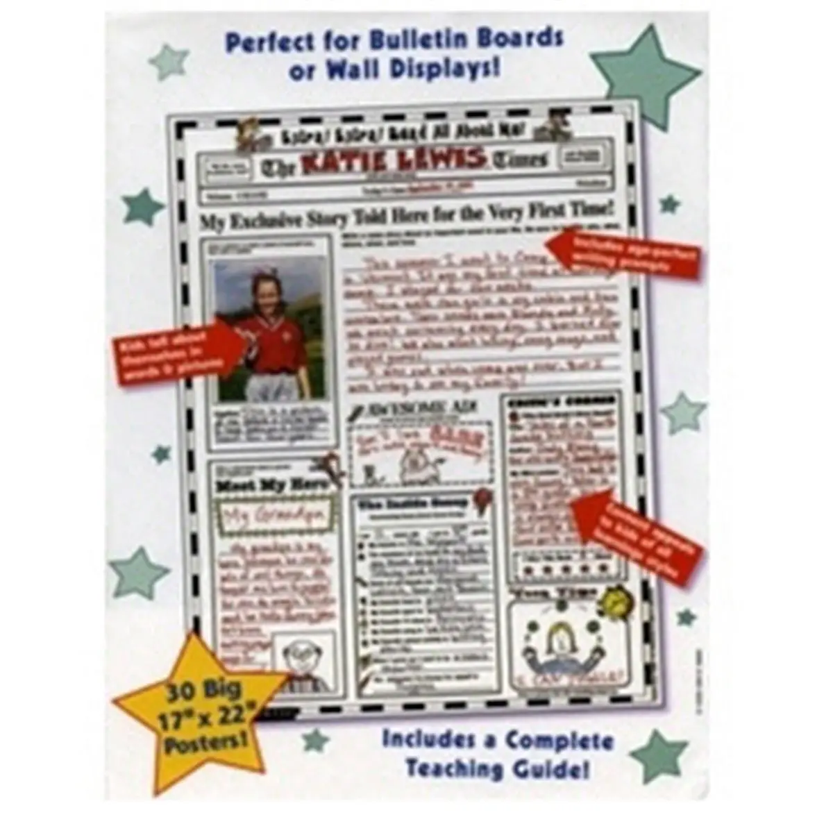 Scholastic Inc. Instant Personal Poster Sets (SC-0439152917) - Small Animal Toy, Elementary School Learning Tools with Text & Images, Wall Display for Memorable Moments & Fill-in Fun