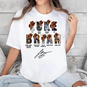 Luke Bryan Song Titles Tee, Country Concert T-Shirt, Vintage Country Music Shirt, Singer Merch