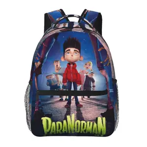 Monster house School Backpack Monster house movie Cartoon Bookbag with Adjustable Shoulder Straps Monster house stuff Lightweight Fashion Daypack, Ideal Back to School Holiday Gift for Boys Girls