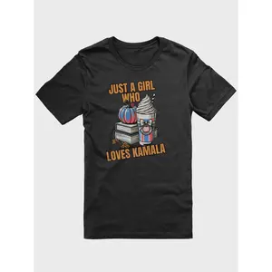 Just A Girl Who Loves Kamala Presidential Campaign T-Shirt