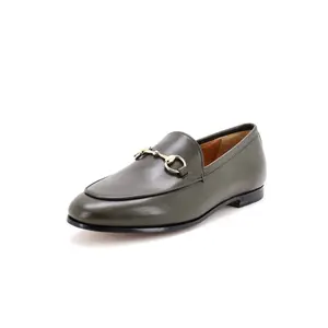 Pre-owned Gucci Women's Jordaan Loafers Leather by Rebag