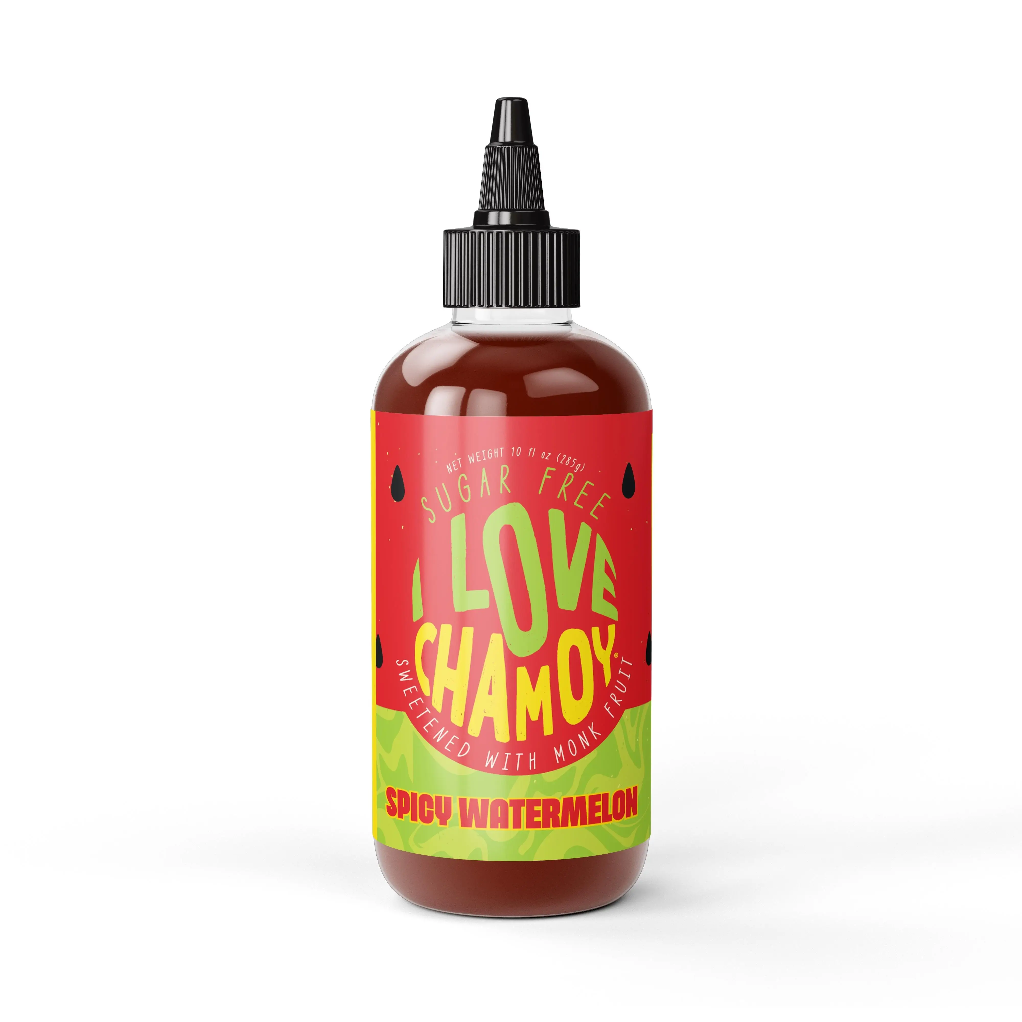 Spicy Watermelon Sugar Free Chamoy - Diabetic Friendly - Carb Free - Vegan - Gluten Free - No Artificial Dyes - Mexican Candy Sauces