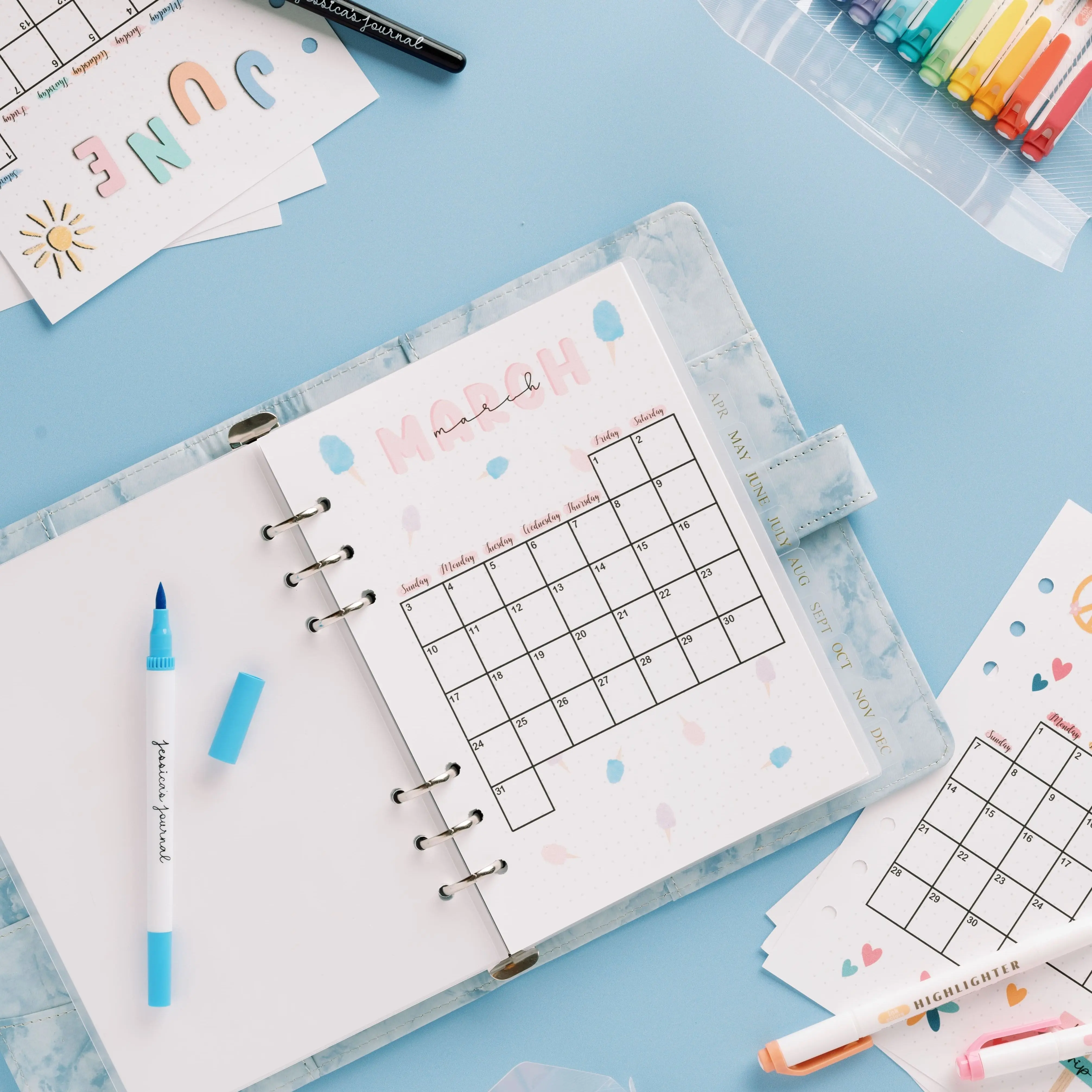 The Full Year Premade Bullet Journal Kit