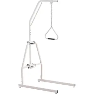 VEVOR Trapeze Bar for Bed Mobility, Bed Trapeze with Clamps and Floor Stand, 250LBS Weight Capacity Pull Up Assist for Elderly, Patients Disabled, Suitable for Home Care, Hospital, Nursing HomeVEVOR Super Brand Day
