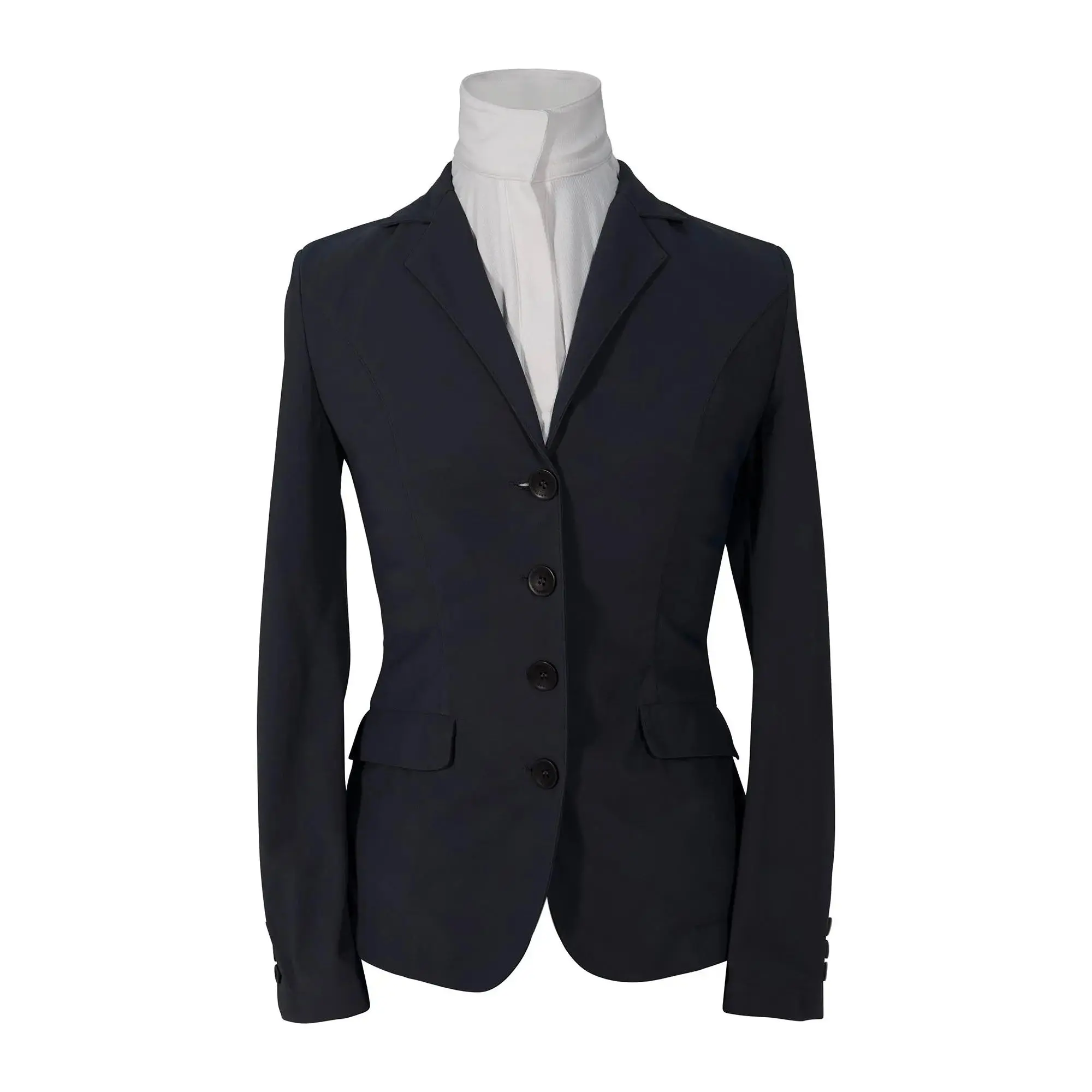 Grand Prix Saltare Dolce 4 Button Riding Show Jacket, Anthracite