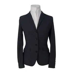 Grand Prix Saltare Dolce 4 Button Riding Show Jacket, Anthracite