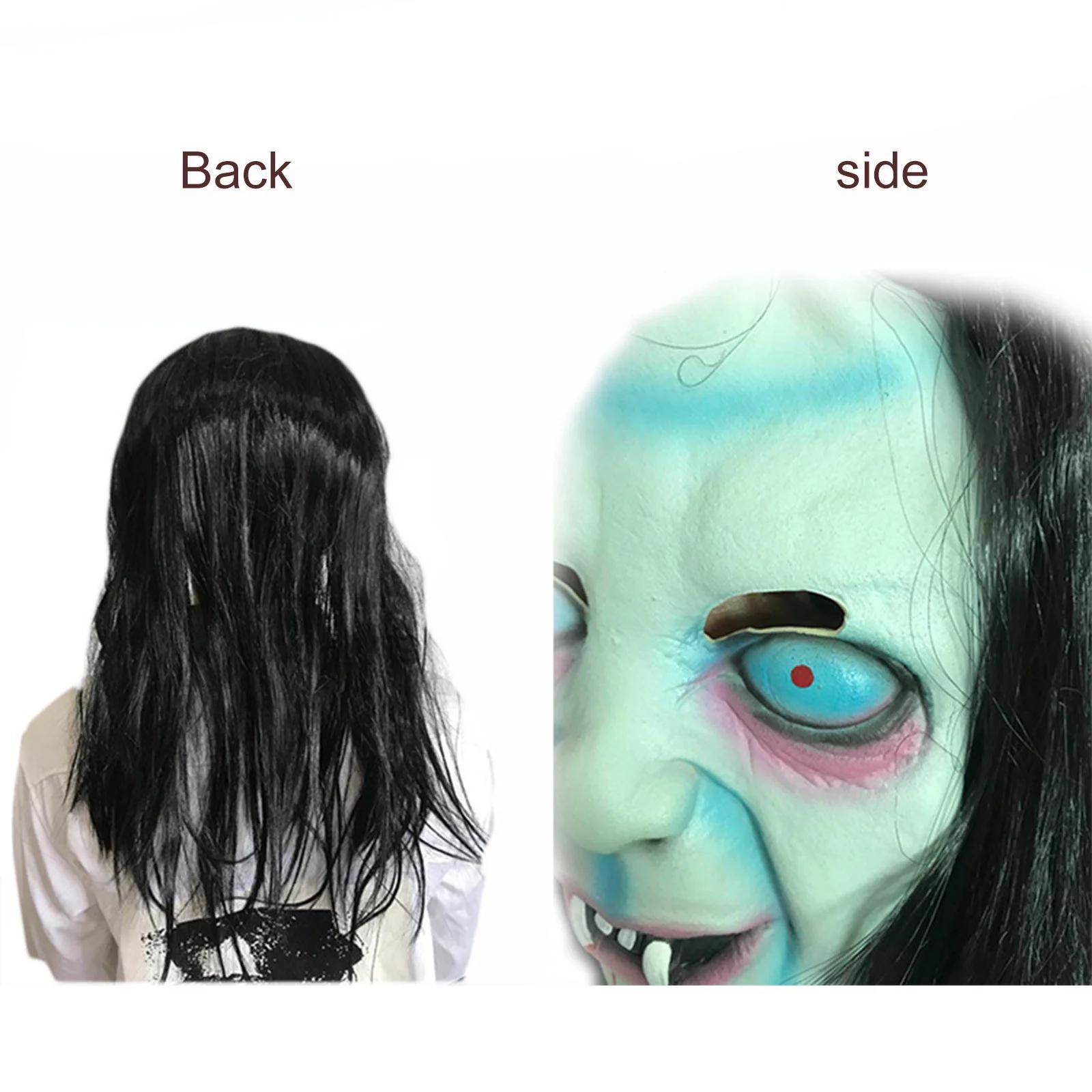 Halloween Men and Women Scary Horror Mask Bar Costume Toys Escape Room Scary Props Scripted Murder Mystery Mask-Lightweight, Portable & Durable for Dance Shows & Carnivals creative prank gift whimsical design