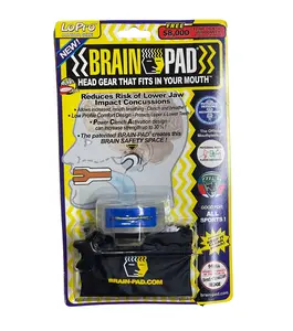 Brain Pad - LoPro GEL Mouthguard - Blue & Clear