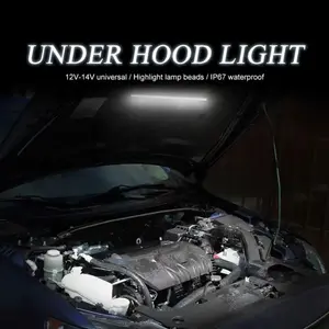 Car Engine Hood Lighting Strip with Control Switch, Universal Car Repair Light, Automotive Maintenance Illumination, Easy Installation, Led Car Light