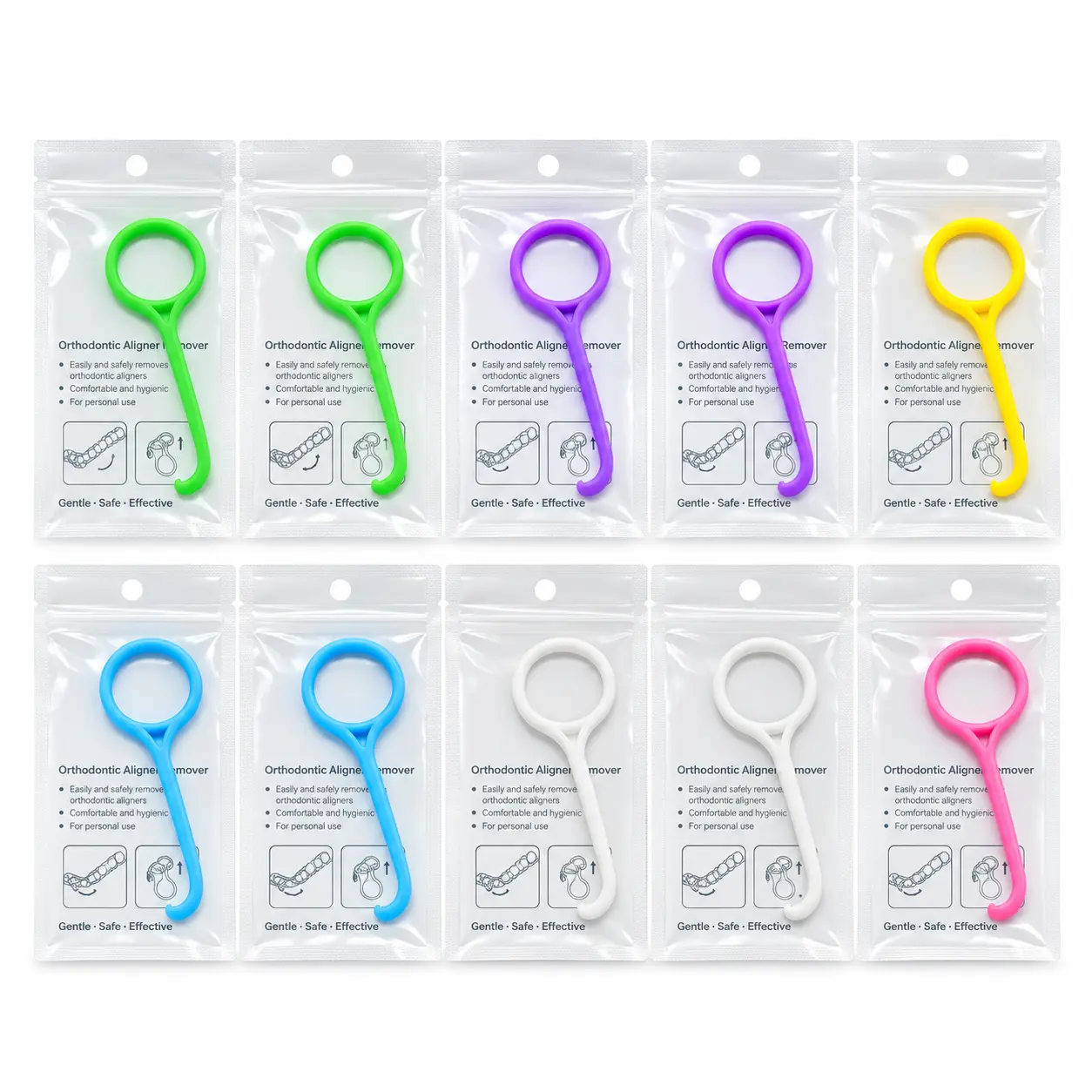 Dental Orthodontic Aligner removal tool for INVISALIGN Retainer Retriever USA