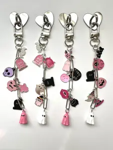 Halloween E-reader *Charm of the Month* - Clip-On Dangling Accessory Chain for Kindle, Tablet, Planner