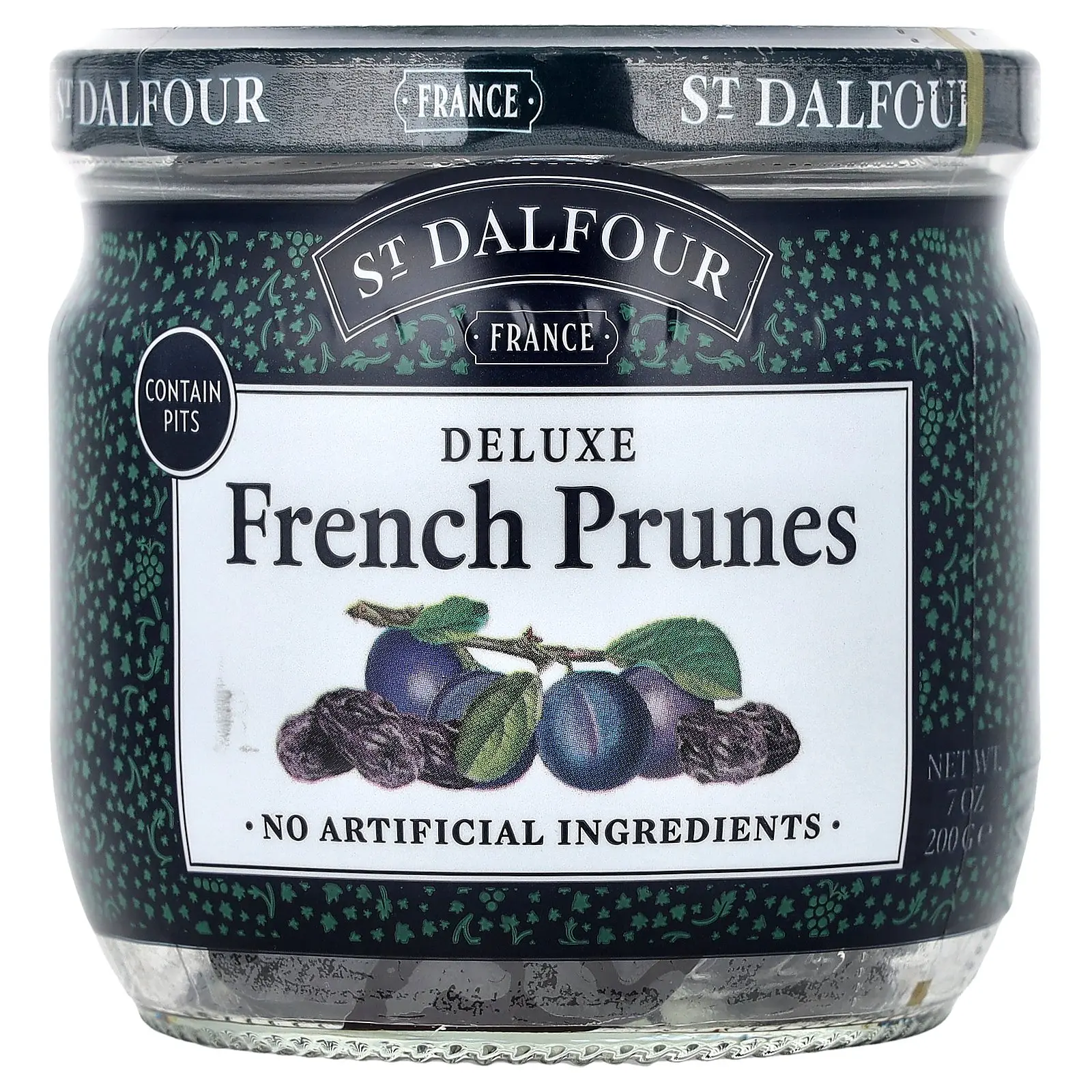 St. Dalfour Deluxe French Prunes, 7 oz (200 g)
