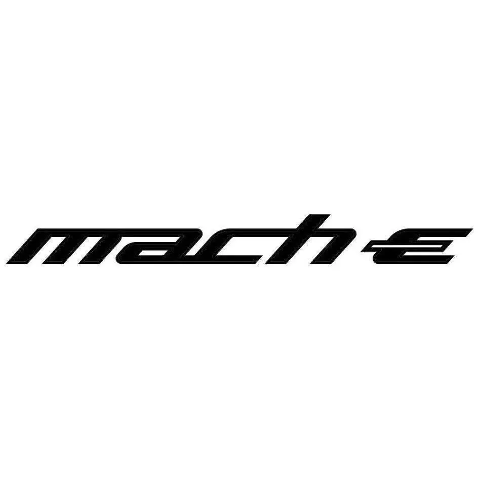 Ford Mustang Mach-E MachE Electric EV Badge Logo Vinyl Decal / Sticker