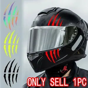 Monster Ghost Claw Pattern Motorcycle Helmet Sticker, Creative Waterproof Vinyl Decal, Motorcycle Decals, Motorcycle Stickers, Universal Car Body Motorcycle Fuel Tank Side Panels Scooter Decorative Sticker