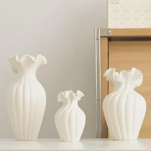 Large French Vintage Art Vase, Ceramic Material, Decorative Vase, Home Decoration for Living Room/dining Table, Vintage Vases