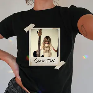 Custom Photo Seniors 2026 T-Shirt Personalized, Last Crawl Before We Walk Graduation Youth Tshirt, Y2K Class Of 2026 Outfit, Graduation Gift Idea