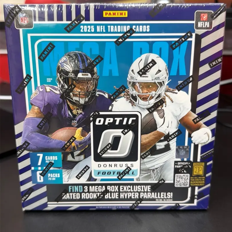 NFL BOGO 1 X Topps Chrome mega and 1 X Optic Mega Box PYT BOGO Break 2 Box Pick Your Team BOGO