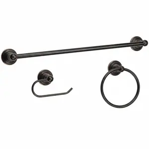 800 Series 3 Piece Oil Rubbed Bronze Bathroom Hardware Set