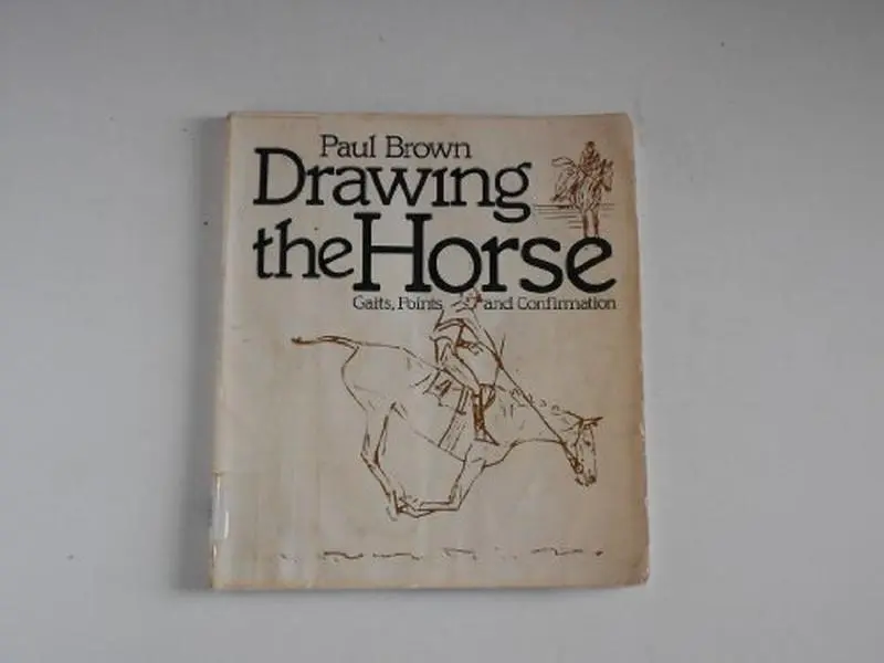 USED-Drawing the horse: Gaits, points, and confirmation by Paul Brown (Paperback)