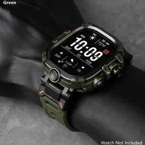 Tough Armor Case for Apple Watch Ultra3/2/1 & S11/10/9/8/SE, Smart Watch Accessories, Compatible sizes 46mm/49mm, Full Body Metal Bumper Cover, Military-Grade Drop Protection, Scratch-Resistant & Durable for Sports Accessories, Watch Not Included