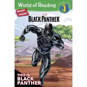 World of Reading: Black Panther:: This is Black Panther-Level 1: Level 1 Paperback – Sticker Book, January 16, 2018