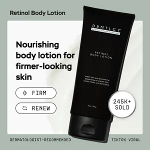 【Limited time!】DRMTLGY Retinol Body Lotion 6 oz with Shea Butter and Ceramides Skin Care Hydrating