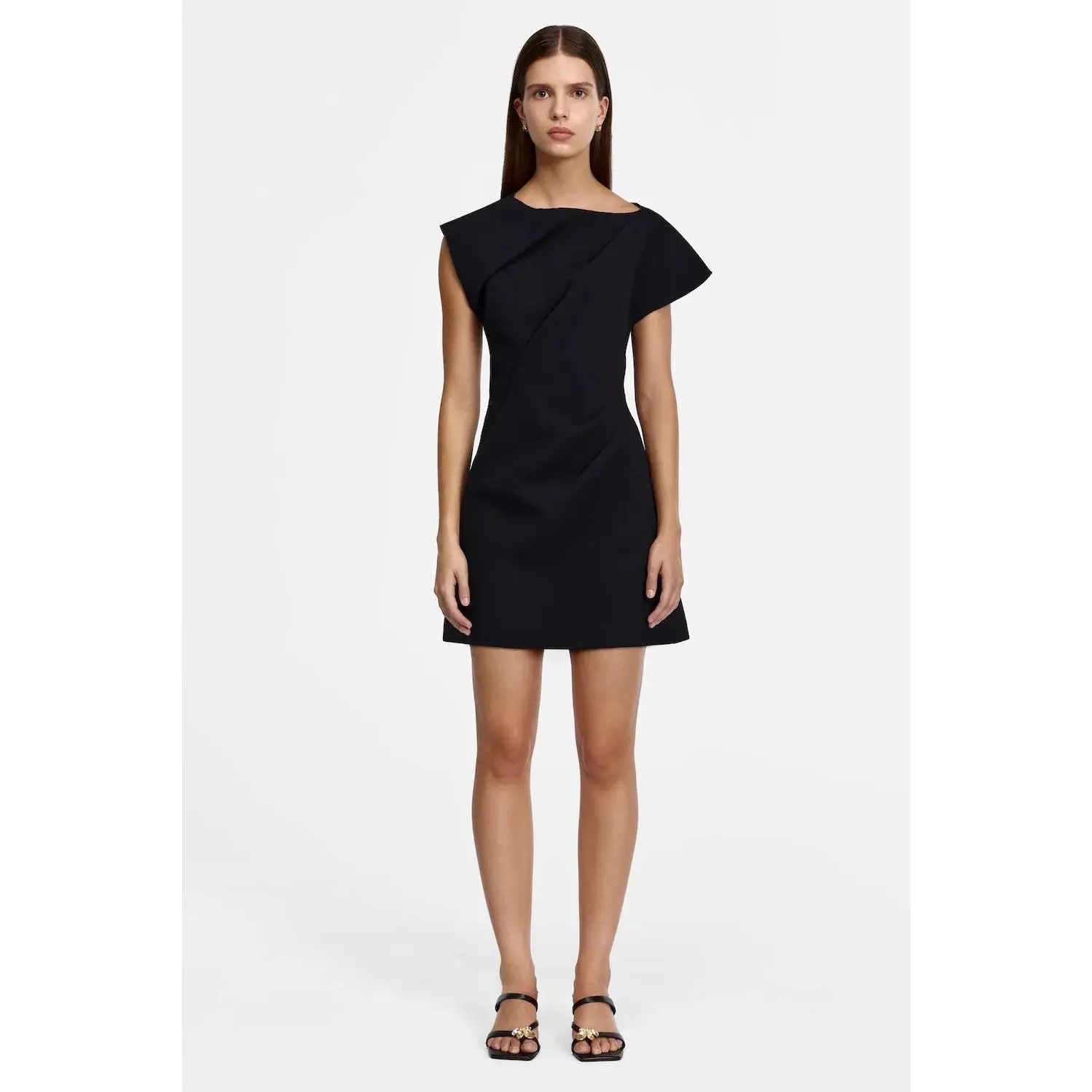 Acler Fencott Mini Dress in Black