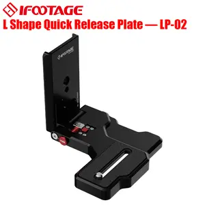 IFOOTAGE L-Shape Bracket Quick Release Plate LP-02 Accessory for IFOOTAGE Shark Slider Nano