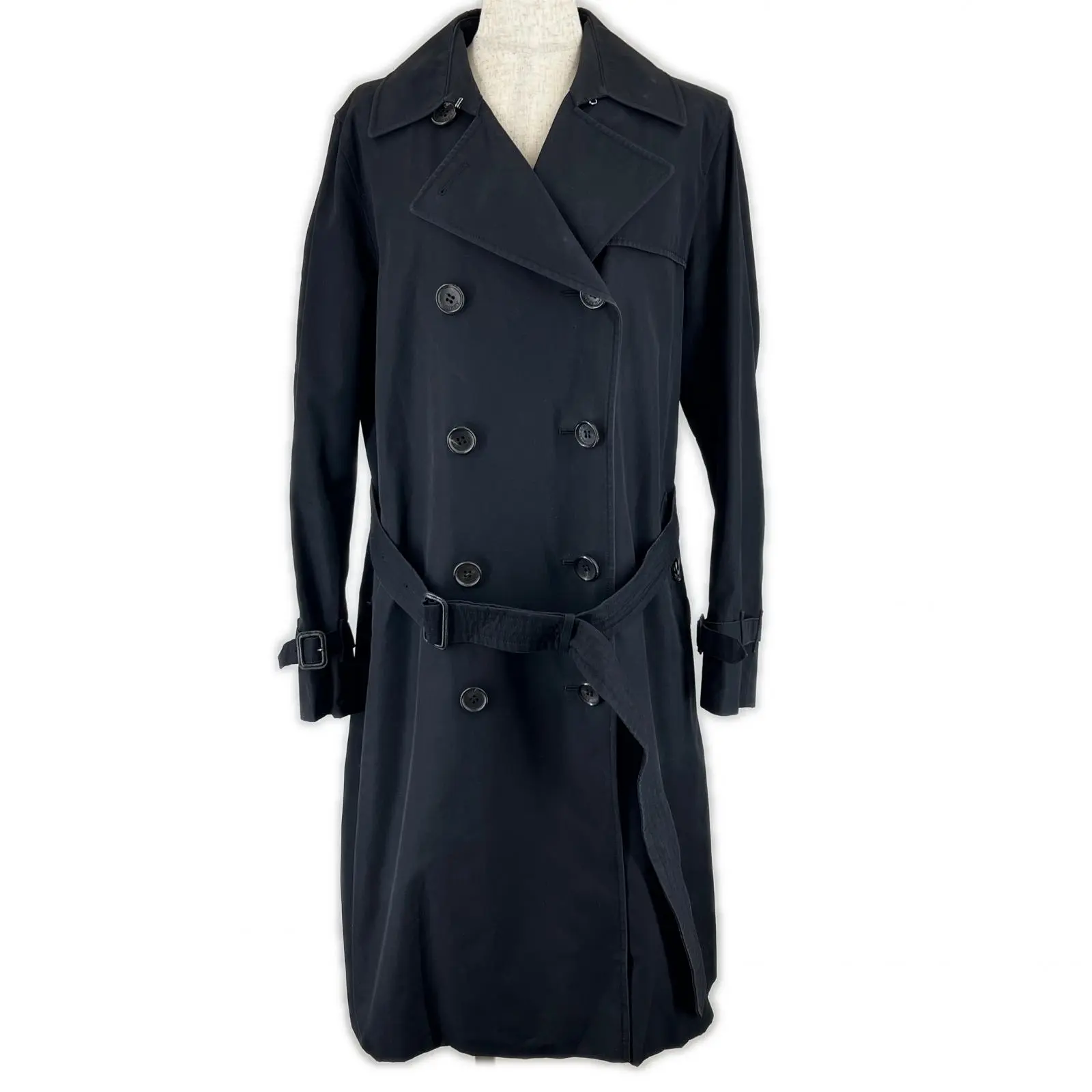 Pre-owned BURBERRY Cotton Small Leather Goods London Trench Coat Coat